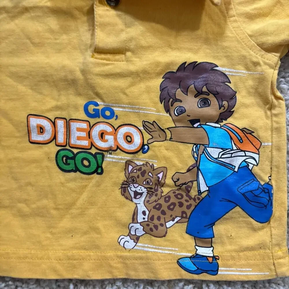 Nostalgic vintage yellow go diego